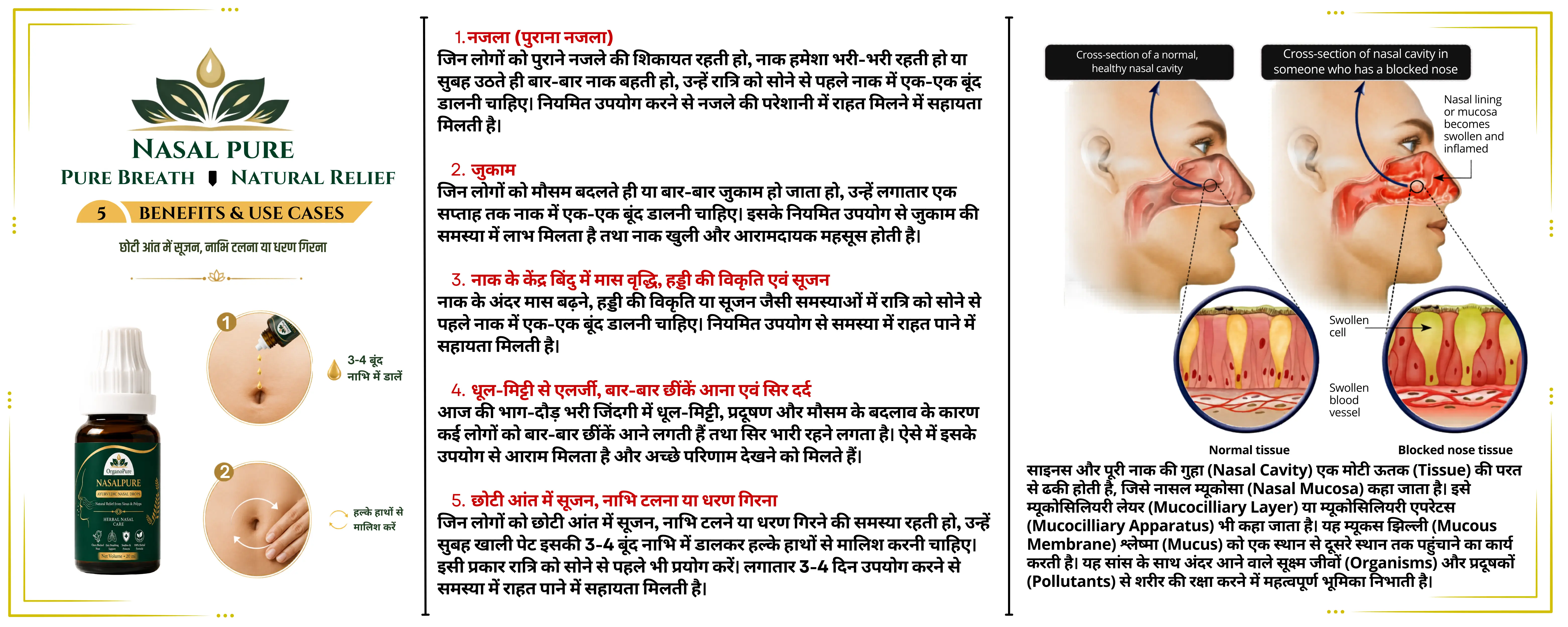 How to use NASAL PURE